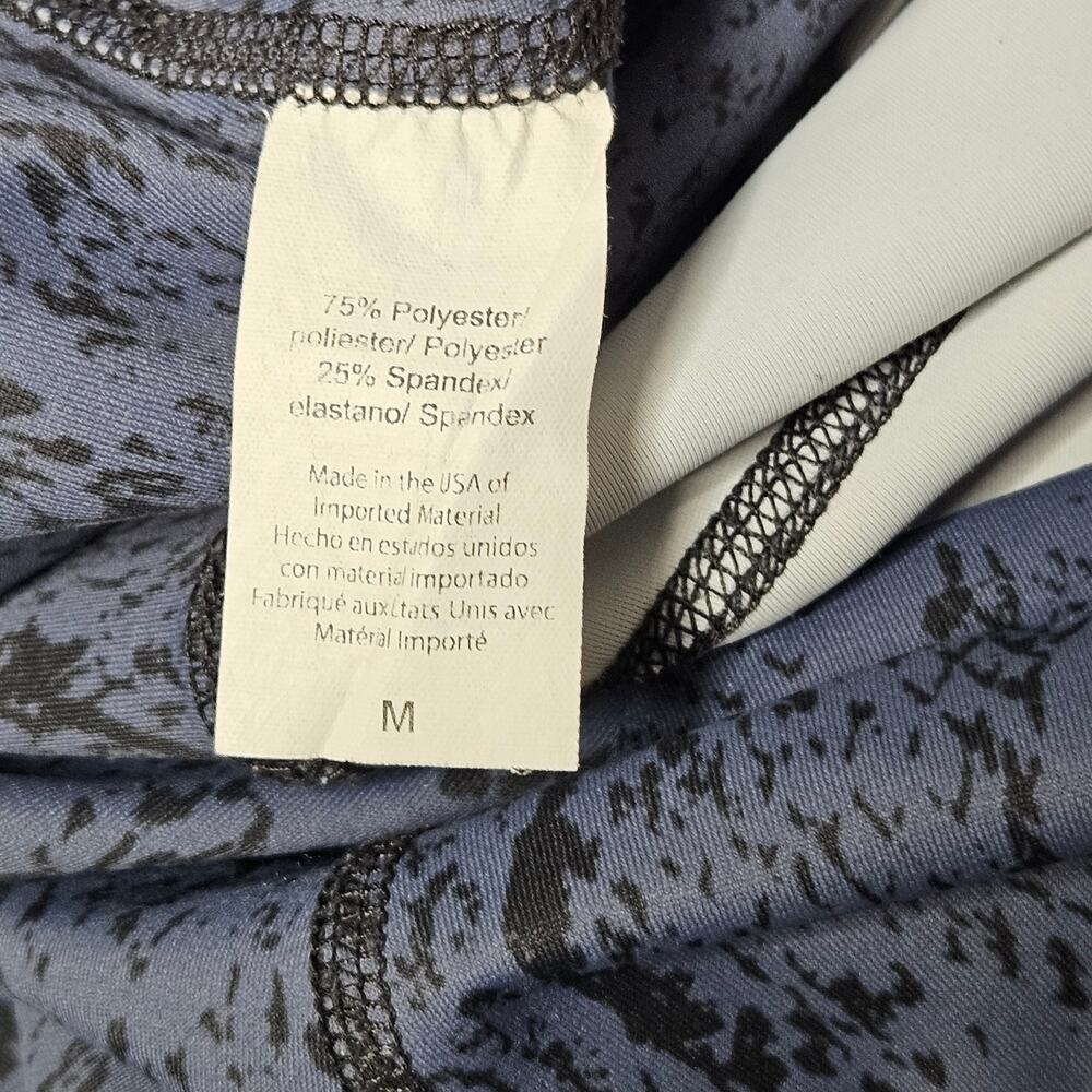 Beyond Yoga X Barre 3 Blue Python Print Leggings - image 4